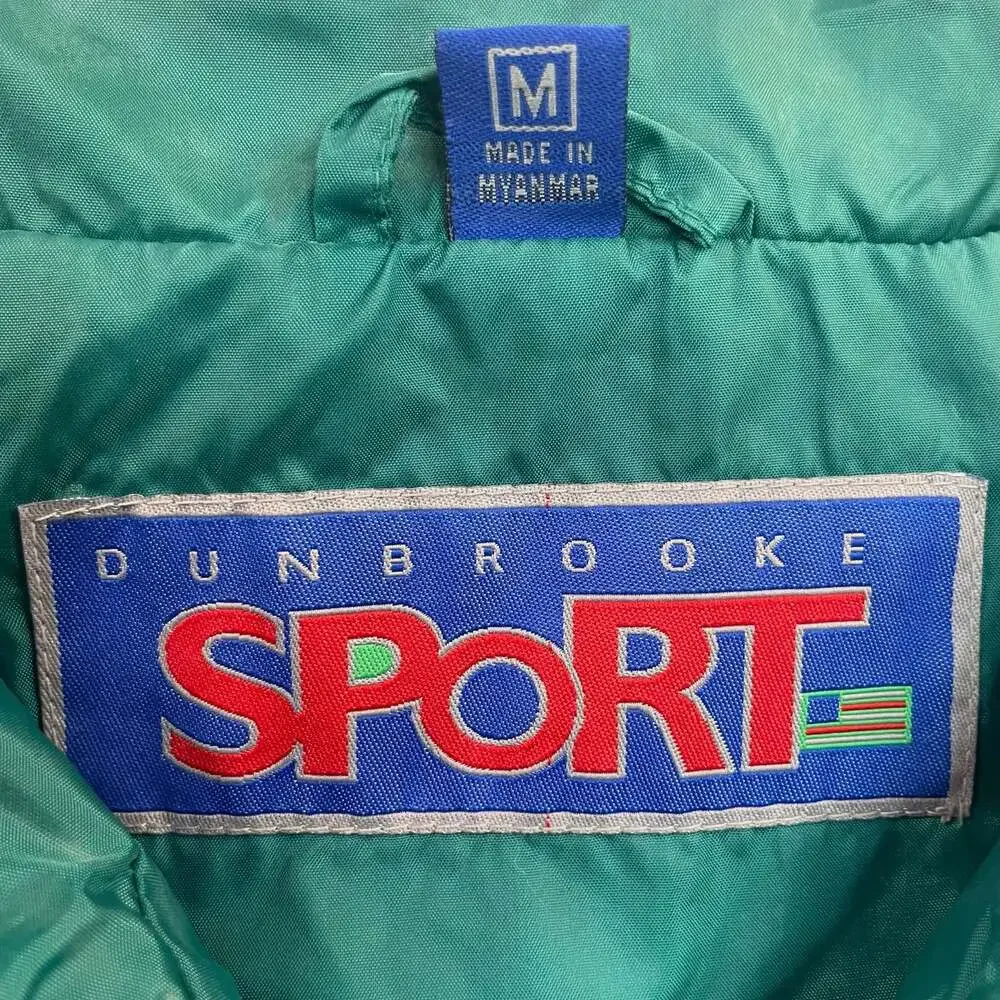 Vintage Dunbrooke Sport Monsanto 100 Windbreaker Jacket Green Men’s Medium
